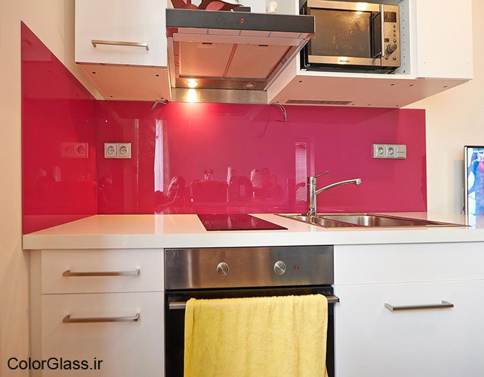 شیشه رنگی صورتی،شیشه رنگی،لاکوبل