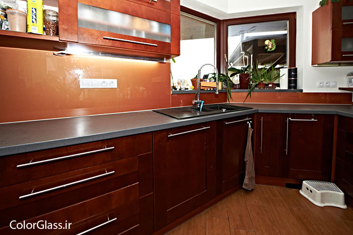 شیشه رنگی،شیشه رنگی مسی،لاکوبل