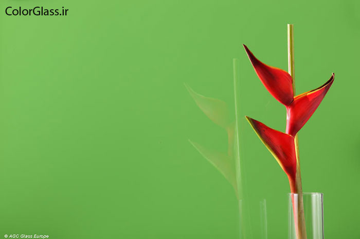 شیشه رنگی،شیشه لاکوبل،شیشه رنگی سبز